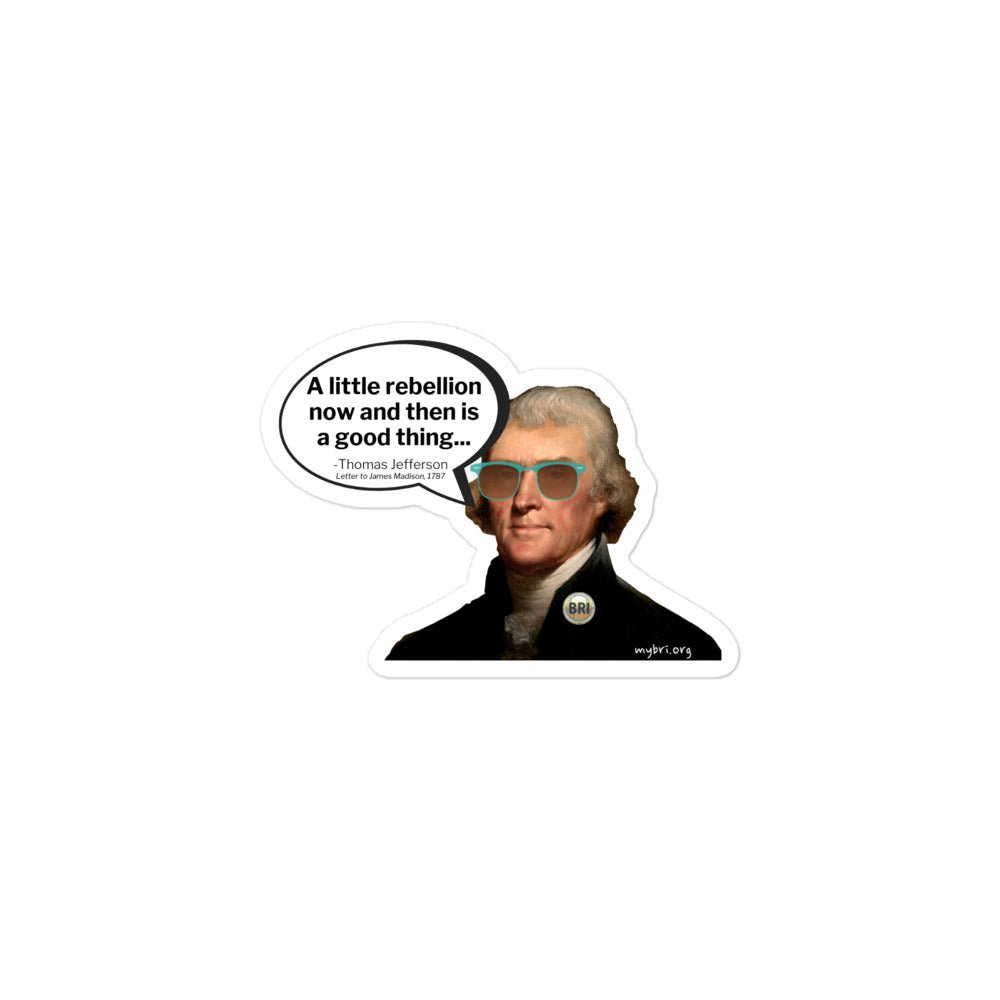 Thomas Jefferson Sticker