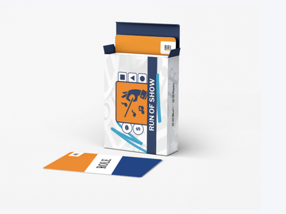 Run of Show Card Game