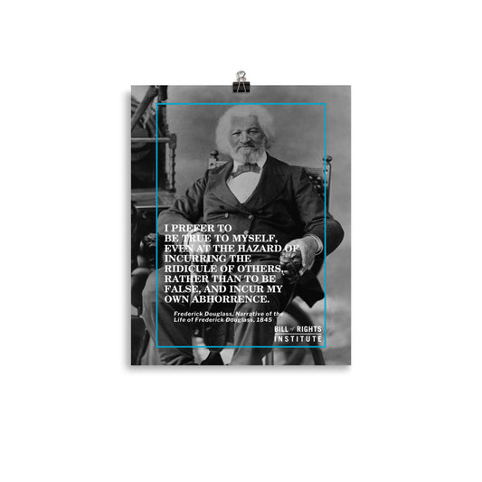 Frederick Douglass Quote Poster