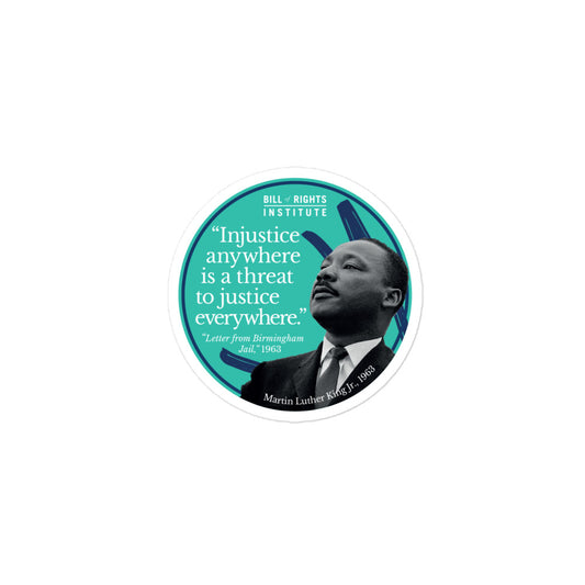 Martin Luther King Jr. Quote Sticker