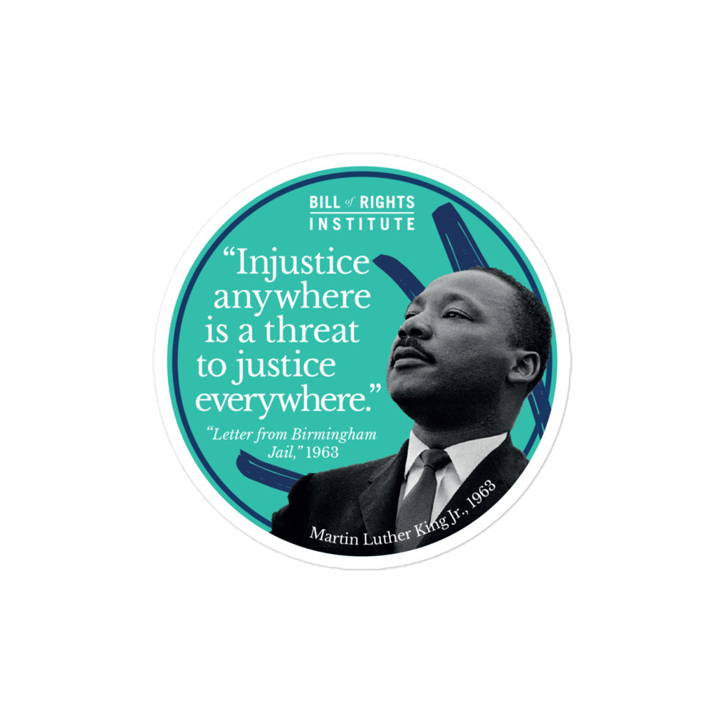 Martin Luther King Jr. Quote Sticker