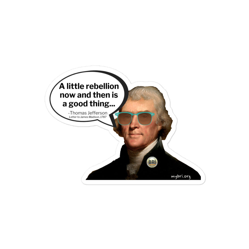 Thomas Jefferson Sticker